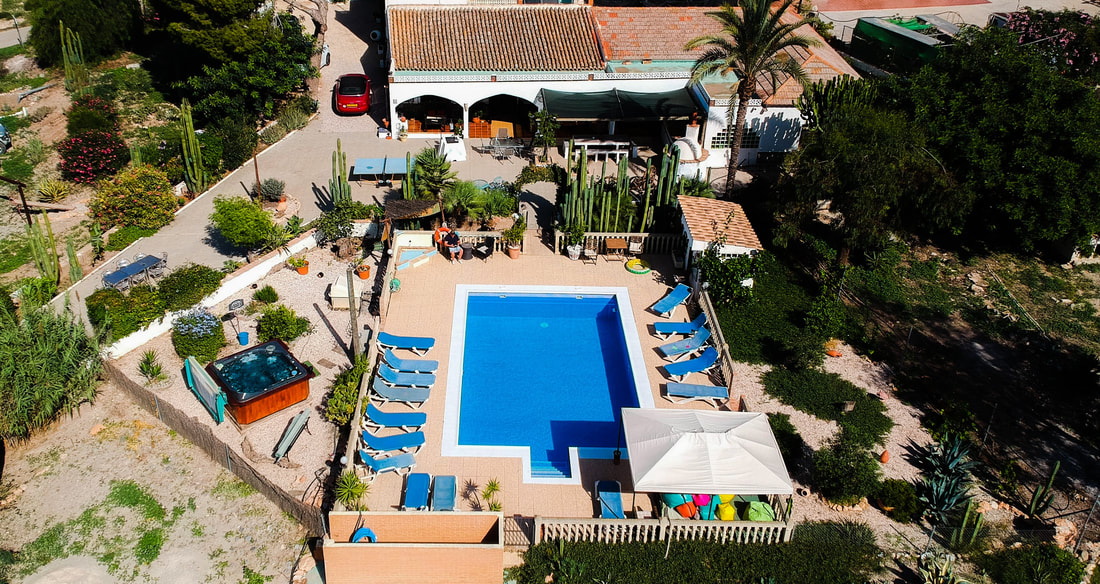 The picture perfect Casa Perez from above!